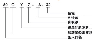 CYZ-A型号说明图