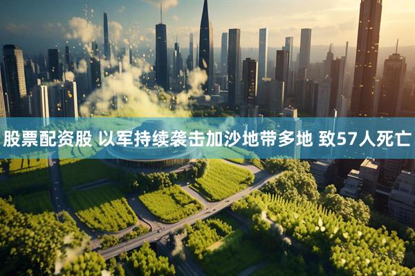 股票配资股 以军持续袭击加沙地带多地 致57人死亡